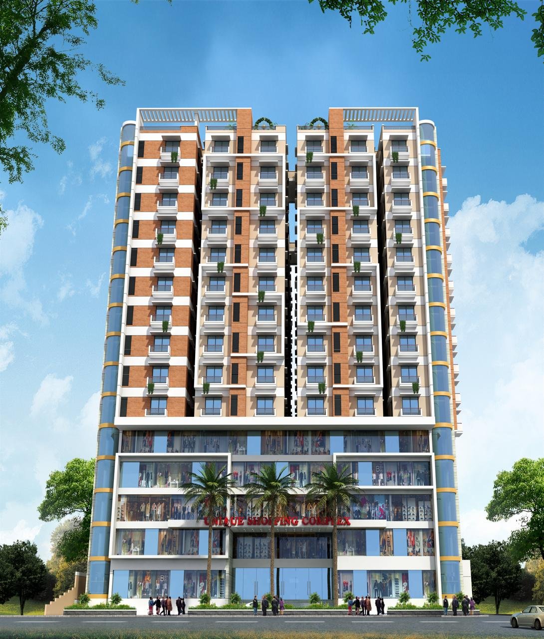 Unique Shopping Complex — view 2